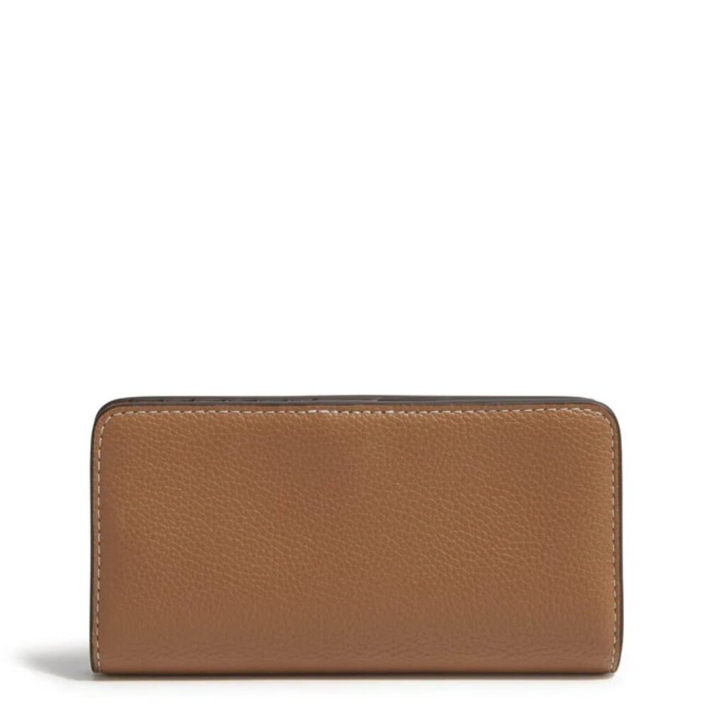 Vera Bradley Roasted Pecan Faux Leather Essential Wallet